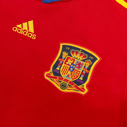 Ρετρό φανέλα με το Νο 7, DAVID VILLA, εντός έδρας Ισπανίας 2010