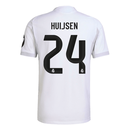 HUIJSEN #24 Real Madrid Home Authentic Soccer Jersey 2025/26