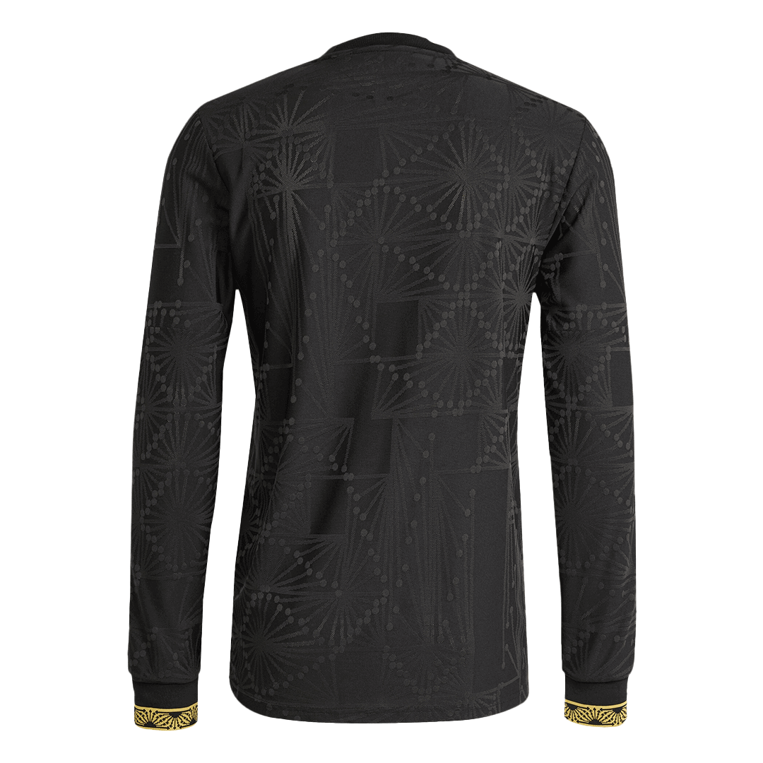 Authentic Mexico Long Sleeve Jersey - Gold Cup Third Away Football Shirt 2025