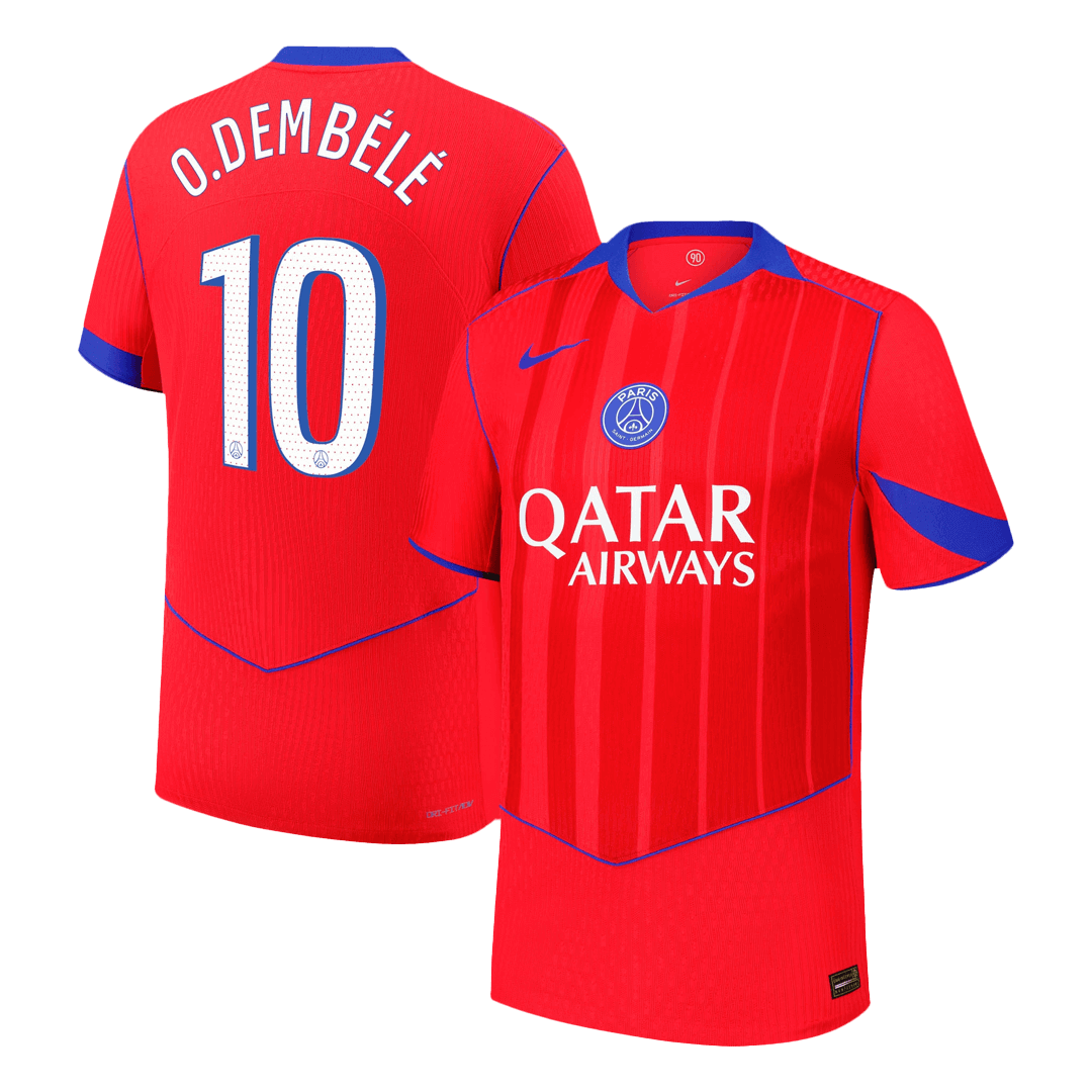 PSG φανέλα 3η φανέλα 2025/26 O.DEMBÉLÉ #10 - Match Version
