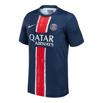PSG KVARATSKHELIA #7 PSG Soccer Jersey Home Custom Shirt 2024/25 - UCL
