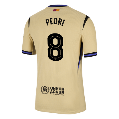 PEDRI #8 Αυθεντική Φανέλα Ποδοσφαίρου Barcelona Εκτός έδρας 2025/26 - UCL