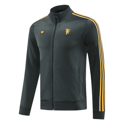 Manchester United Jacket Tracksuit 2025/26 Black