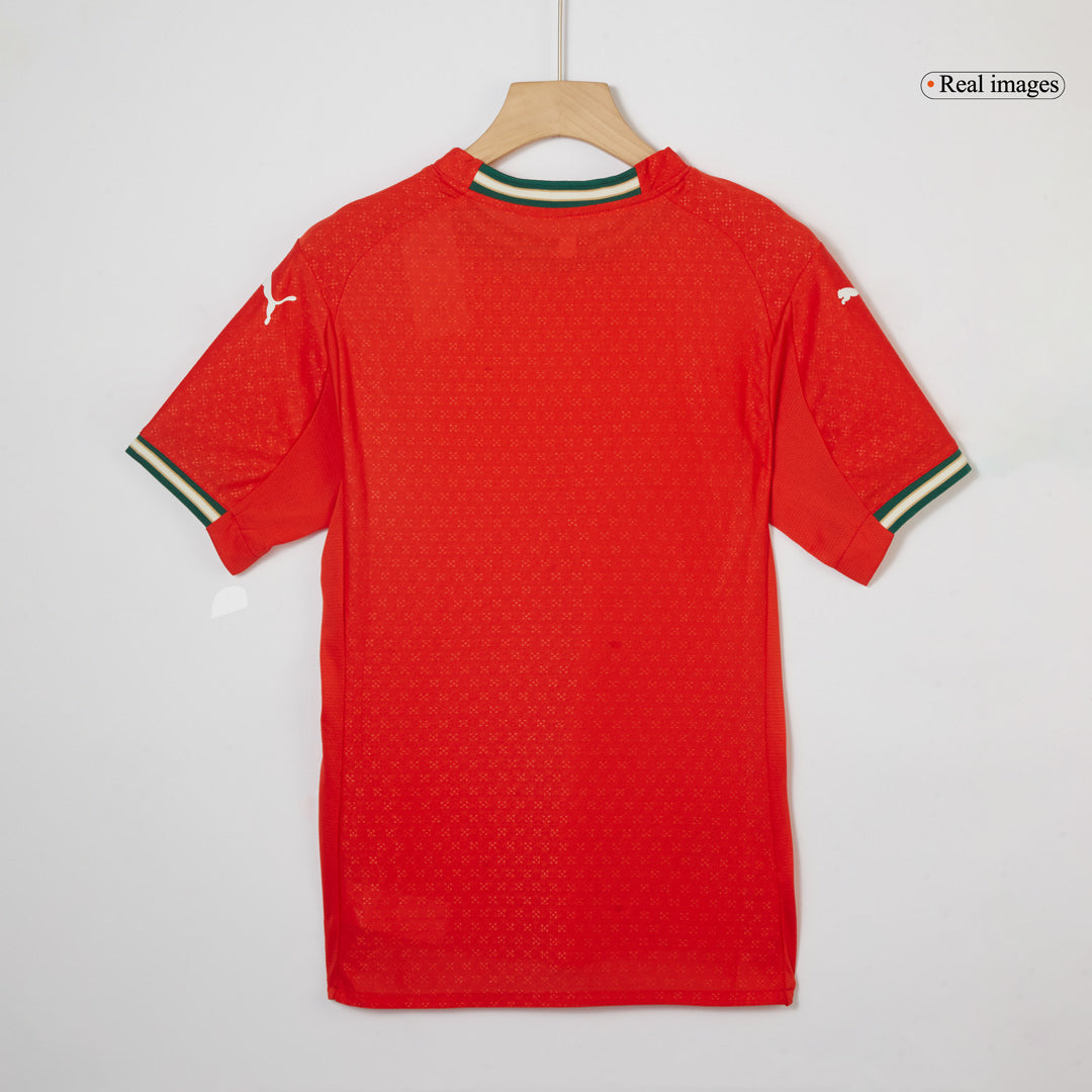 Authentic  RONALDO #7 Portugal Home Soccer Jersey 2025 Red