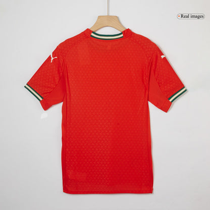 Authentic  RONALDO #7 Portugal Home Soccer Jersey 2025 Red