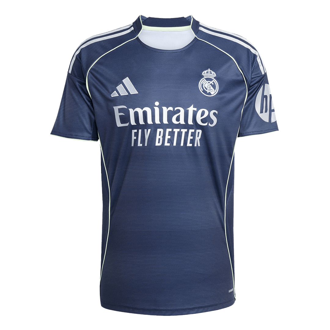 $8.9 Real Madrid Soccer Jersey Away Custom Shirt 2025/26