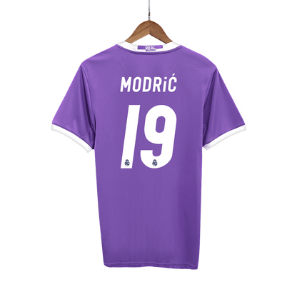 MODRIC #19 Ρετρό φανέλα Ρεάλ Μαδρίτης Εκτός έδρας ποδοσφαιρική φανέλα 2016/17