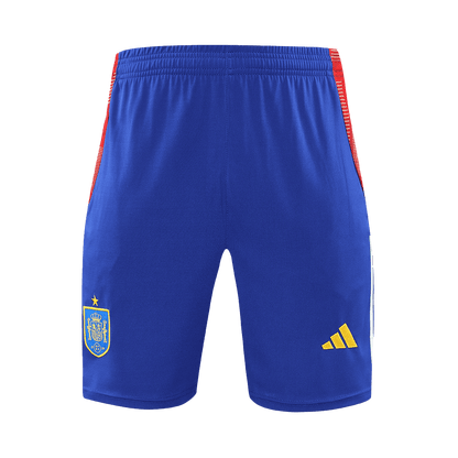 Spain Pre-Match Soccer Jersey Kit(Jersey+Shorts) Euro 2024
