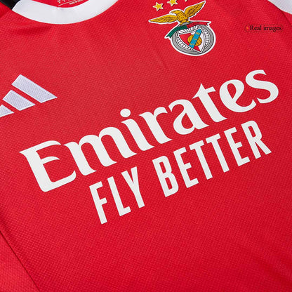 Φανέλα ποδοσφαίρου Benfica εντός έδρας 2025/26