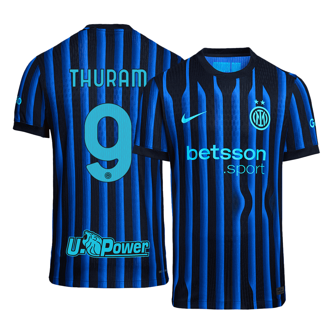 Ίντερ φανέλα Εντός 2025/26 THURAM #9 - Match Version