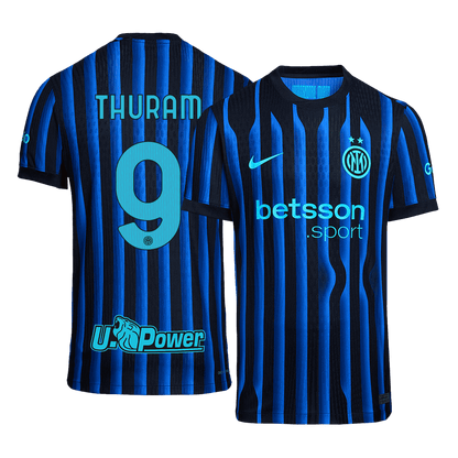 Ίντερ φανέλα Εντός 2025/26 THURAM #9 - Match Version