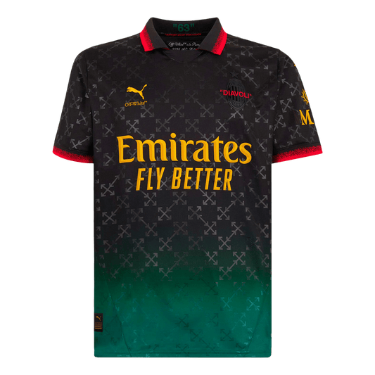 Gift-AC Milan Fourth Away Soccer Jersey 2024/25