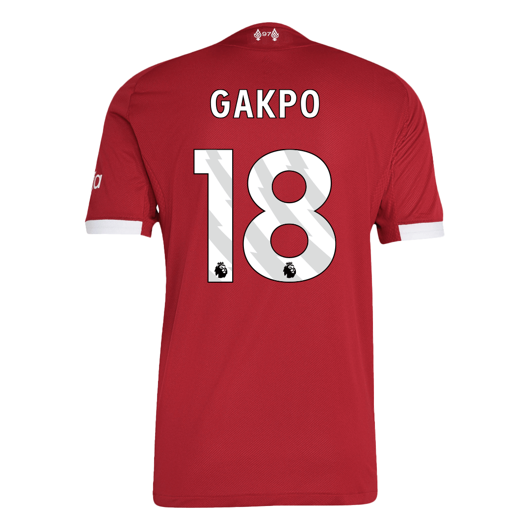 Λίβερπουλ φανέλα Εντός 2025/26 GAKPO #18 - Match Version