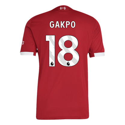 Λίβερπουλ φανέλα Εντός 2025/26 GAKPO #18 - Match Version