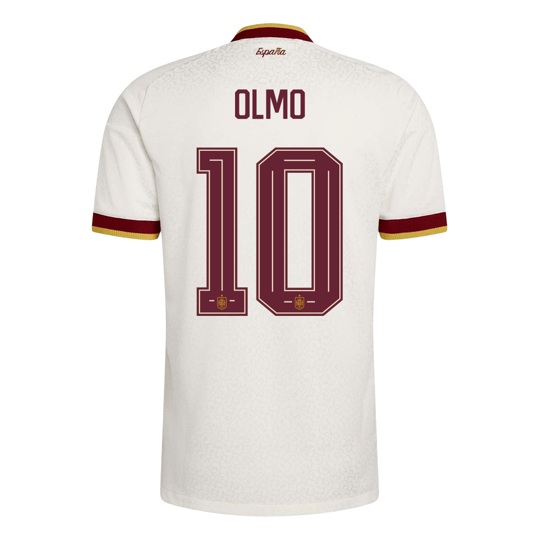Ισπανία φανέλα Εκτός Παγκόσμιο Κύπελλο 2026 OLMO #10 - Match Version