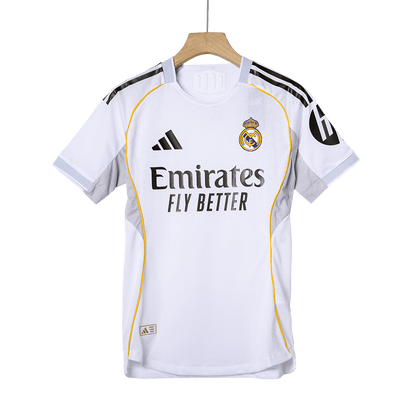 VALVERDE #8 Real Madrid Home Authentic Soccer Jersey 2025/26