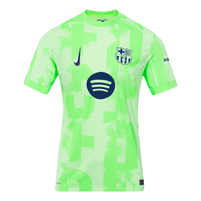 Αυθεντική φανέλα LEWANDOWSKI #9 Soccer Jersey Barcelona Third Away 2024/25 UCL Spotify λογότυπο χωρίς κείμενο