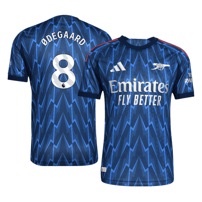 ØDEGAARD #8 arsenal Away Authentic Soccer Jersey 2025/26