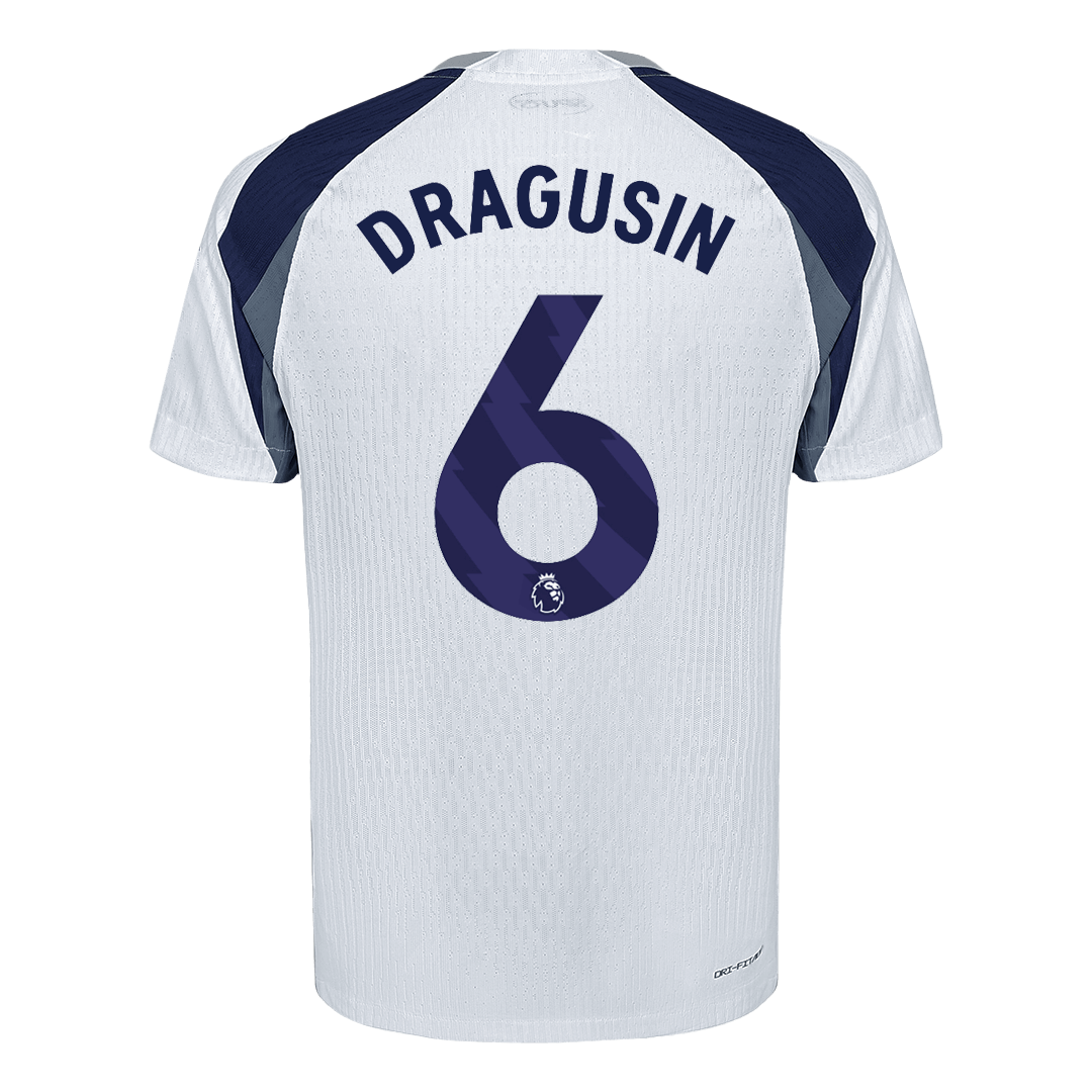 Tottenham Hotspur DRAGUSIN #6 Εντός Έδρας Αυθεντική Φανέλα Ποδοσφαίρου 2025/26