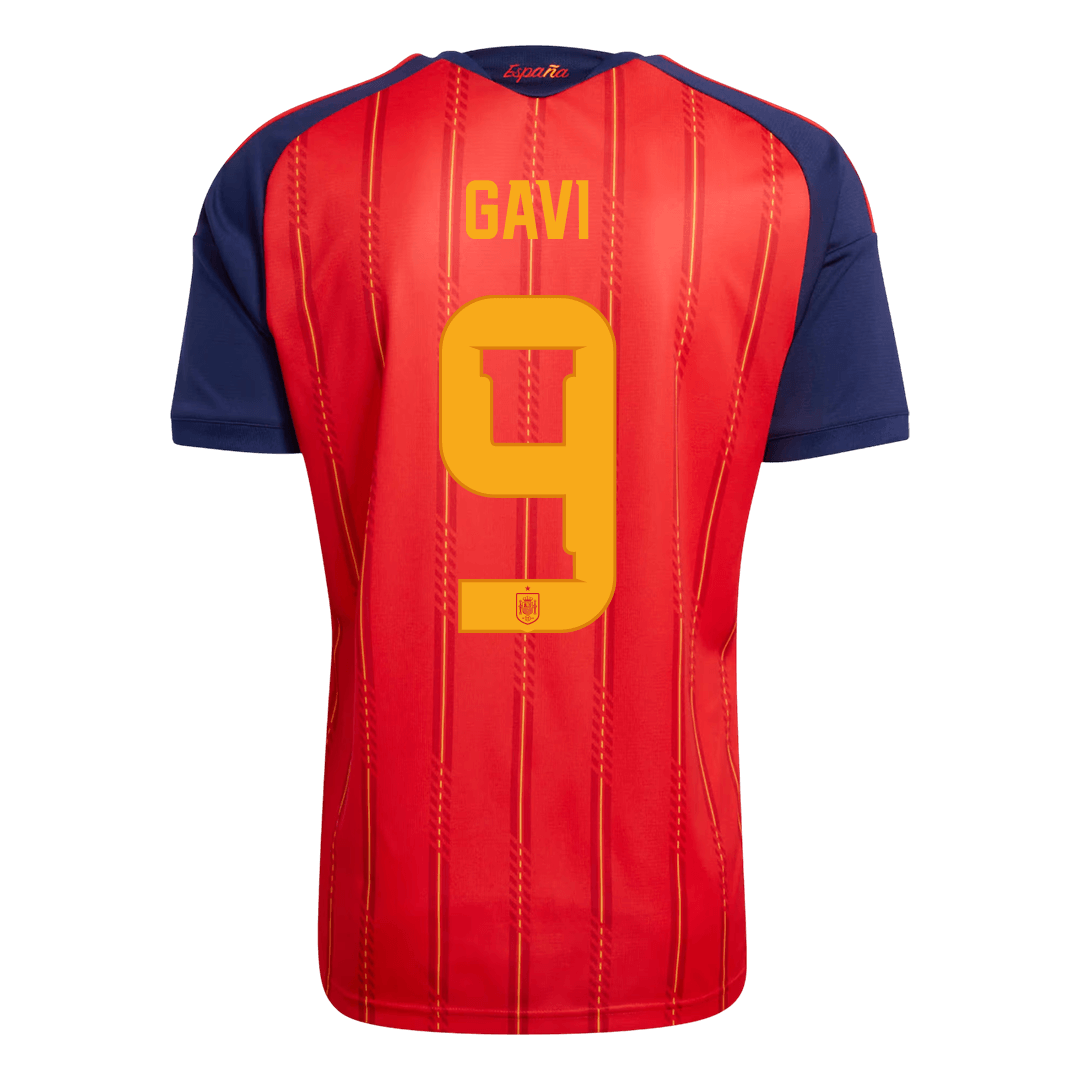 Ισπανία φανέλα Εντός Παγκόσμιο Κύπελλο 2026 GAVI #9 - Premium