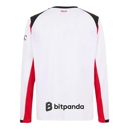 AC Milan Away Long Sleeve Soccer Jersey 2025/26