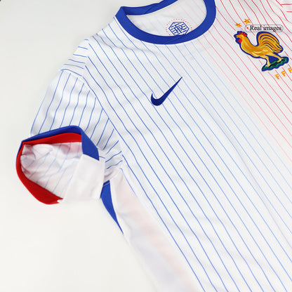 France Away Soccer Jersey Euro