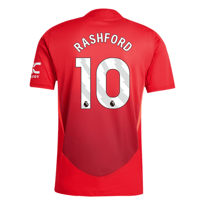 Αυθεντική φανέλα RASHFORD #10 Soccer Jersey Manchester United 2024/25
