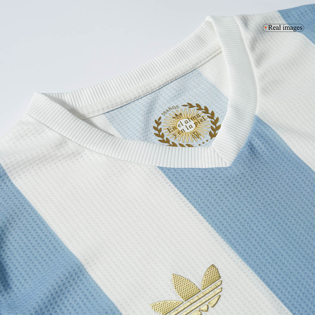 J.ALVAREZ #9 Προσαρμοσμένη φανέλα Argentina Soccer Jersey 2024 50th Anniversary