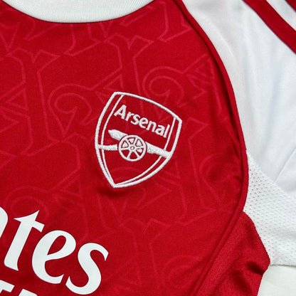 Παιδικό Σετ Εντός Έδρας Arsenal 2025/26 (Φανέλα + Σορτσάκι) Κόκκινο