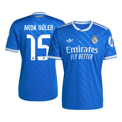 Ρεάλ Μαδρίτης φανέλα 3η φανέλα 2025/26 ARDA GÜLER #15