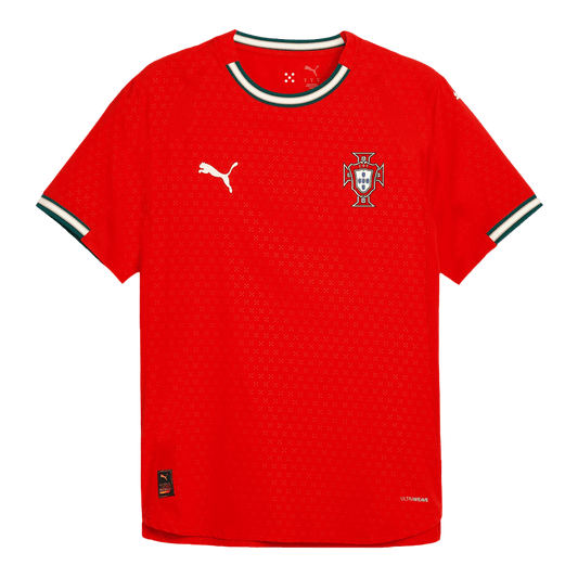Authentic Portugal Home Soccer Jersey 2025 Red