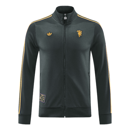 Manchester United Track Jacket 2025/26 - Black