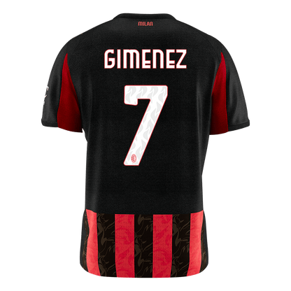 Μίλαν φανέλα Εντός 2025/26 GIMENEZ #7 - Premium