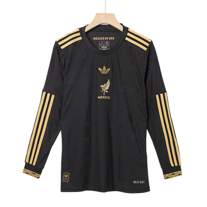 Authentic Mexico Long Sleeve Jersey - Gold Cup Third Away Football Shirt 2025
