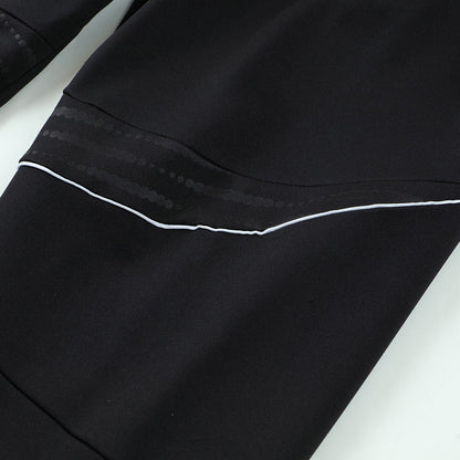 Real Madrid 1/4 Zip Tracksuit 2025/26 Black
