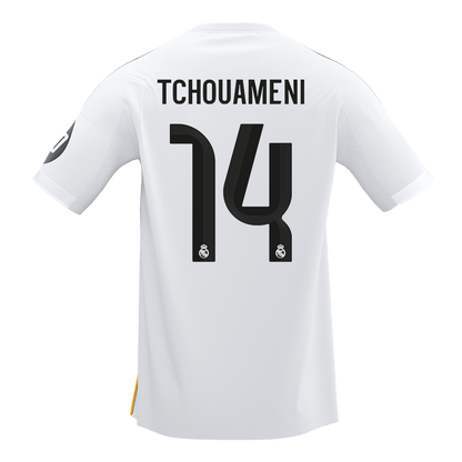 TCHOUAMENI #14 Real Madrid Home Soccer Jersey 2025/26