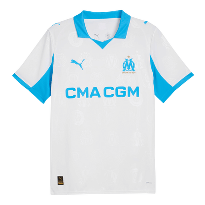 RABIOT #25 Marseille Home Soccer Jersey 2025/26