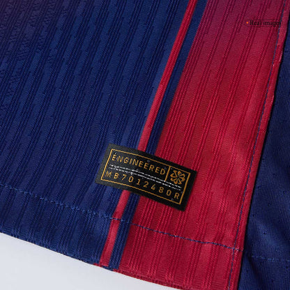 PEDRI #8 Barcelona Home Authentic Soccer Jersey 2025/26 - UCL