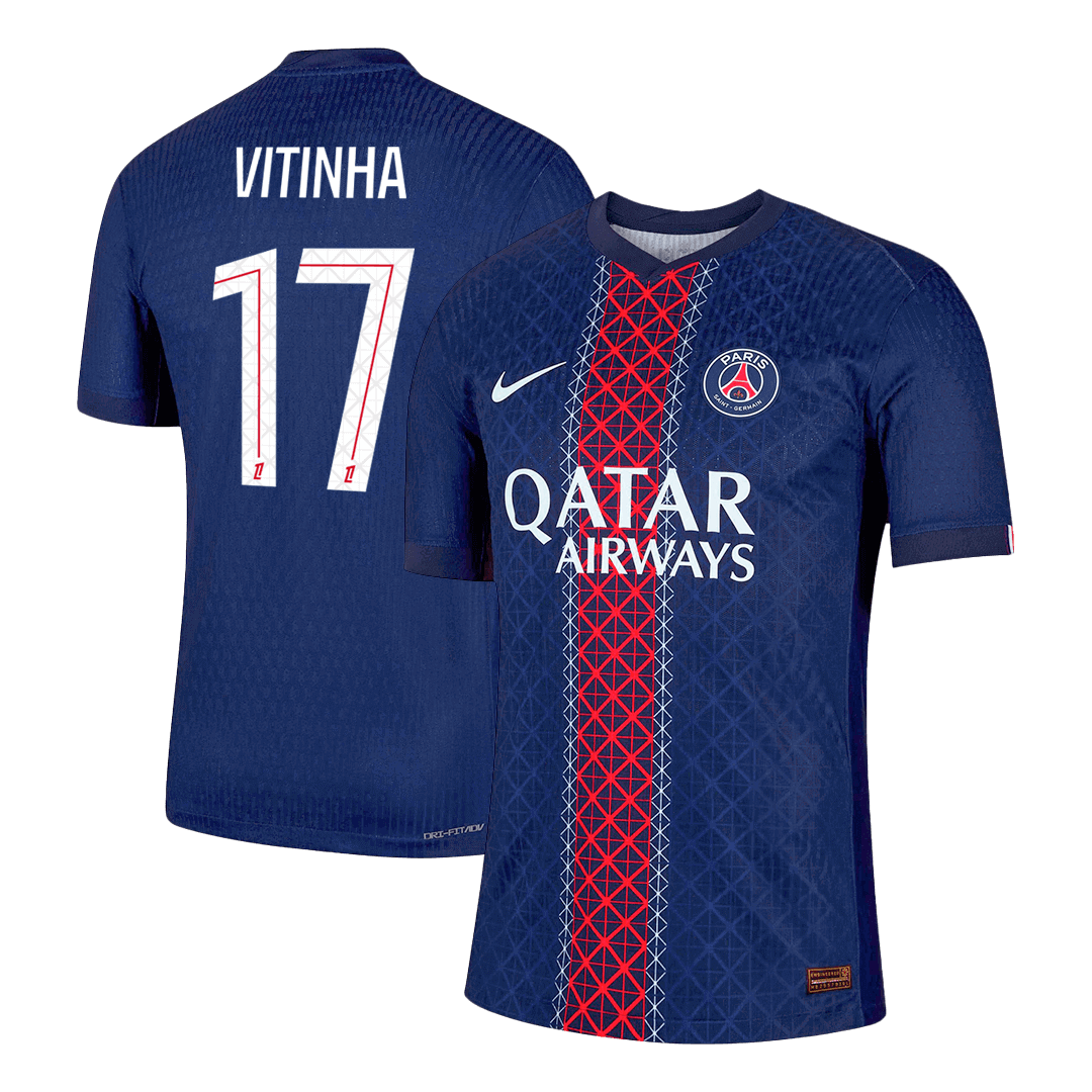 PSG φανέλα Εντός 2025/26 VITINHA #17 - Match Version