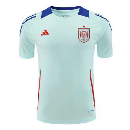 Spain Pre-Match Soccer Jersey Kit(Jersey+Shorts) Euro 2024