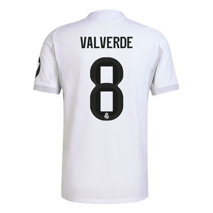 VALVERDE #8 Αυθεντική ποδοσφαιρική φανέλα Ρεάλ Μαδρίτης εντός έδρας 2025/26