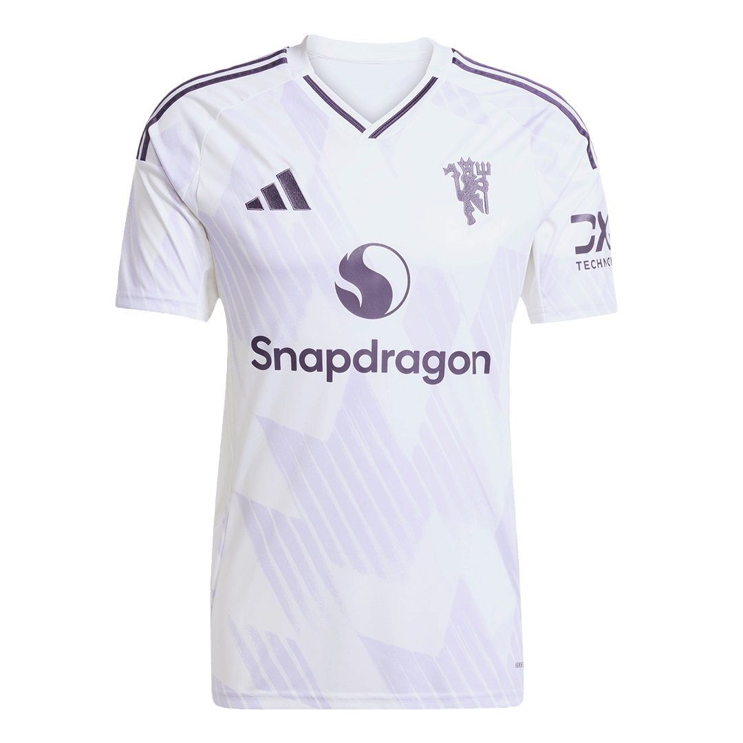 B.FERNANDES #8 Φανέλα ποδοσφαίρου Manchester United εκτός έδρας 2025/26