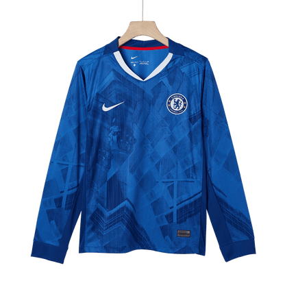Chelsea Home Long Sleeve Soccer Jersey 2025/26