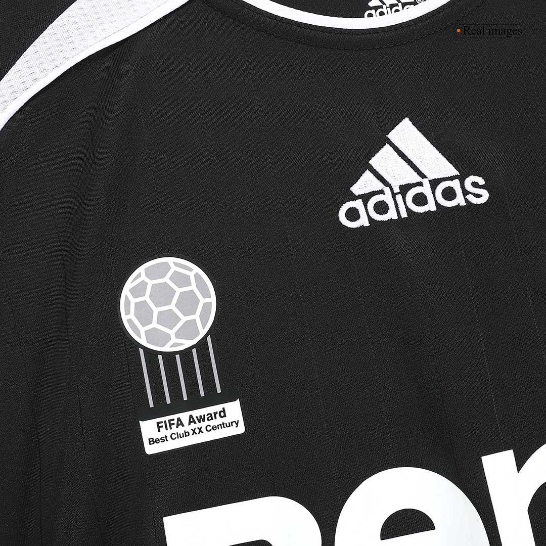 SERGIO RAMOS #4 Ρετρό φανέλα Ρεάλ Μαδρίτης Εκτός έδρας ποδοσφαιρική φανέλα 2006/07