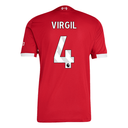VIRGIL #4 Liverpool Αυθεντική Εντός Έδρας Φανέλα Ποδοσφαίρου 2025/26