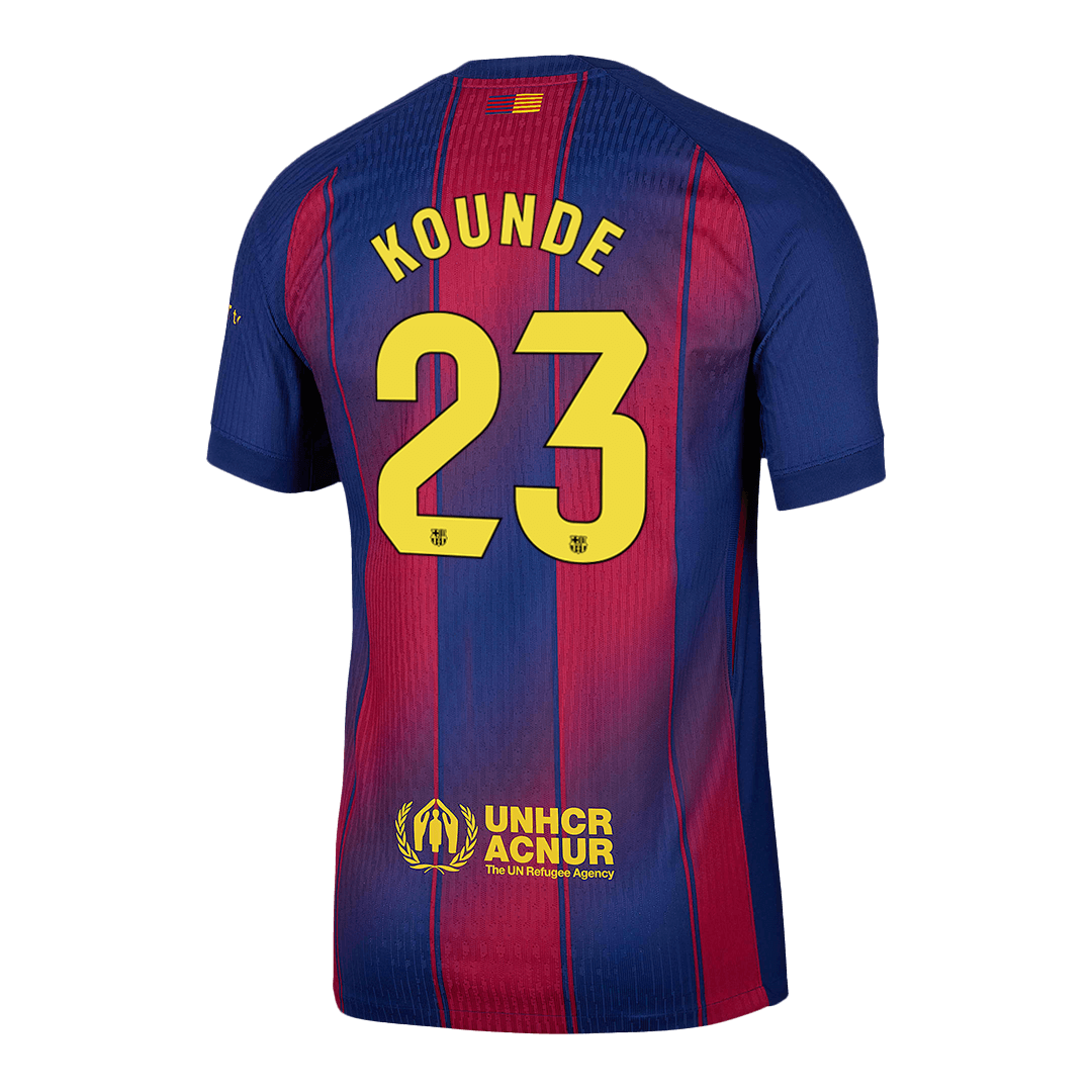 Μπαρτσελόνα φανέλα Εντός 2025/26 KOUNDE #23 - Match Version