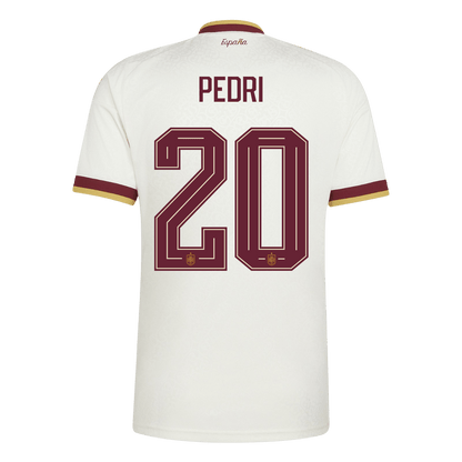 Ισπανία φανέλα Εκτός Παγκόσμιο Κύπελλο 2026 PEDRI #20