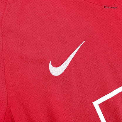 Retro Jersey SCHOLES #18 Manchester United Retro Jersey Home Soccer Shirt 2007/08