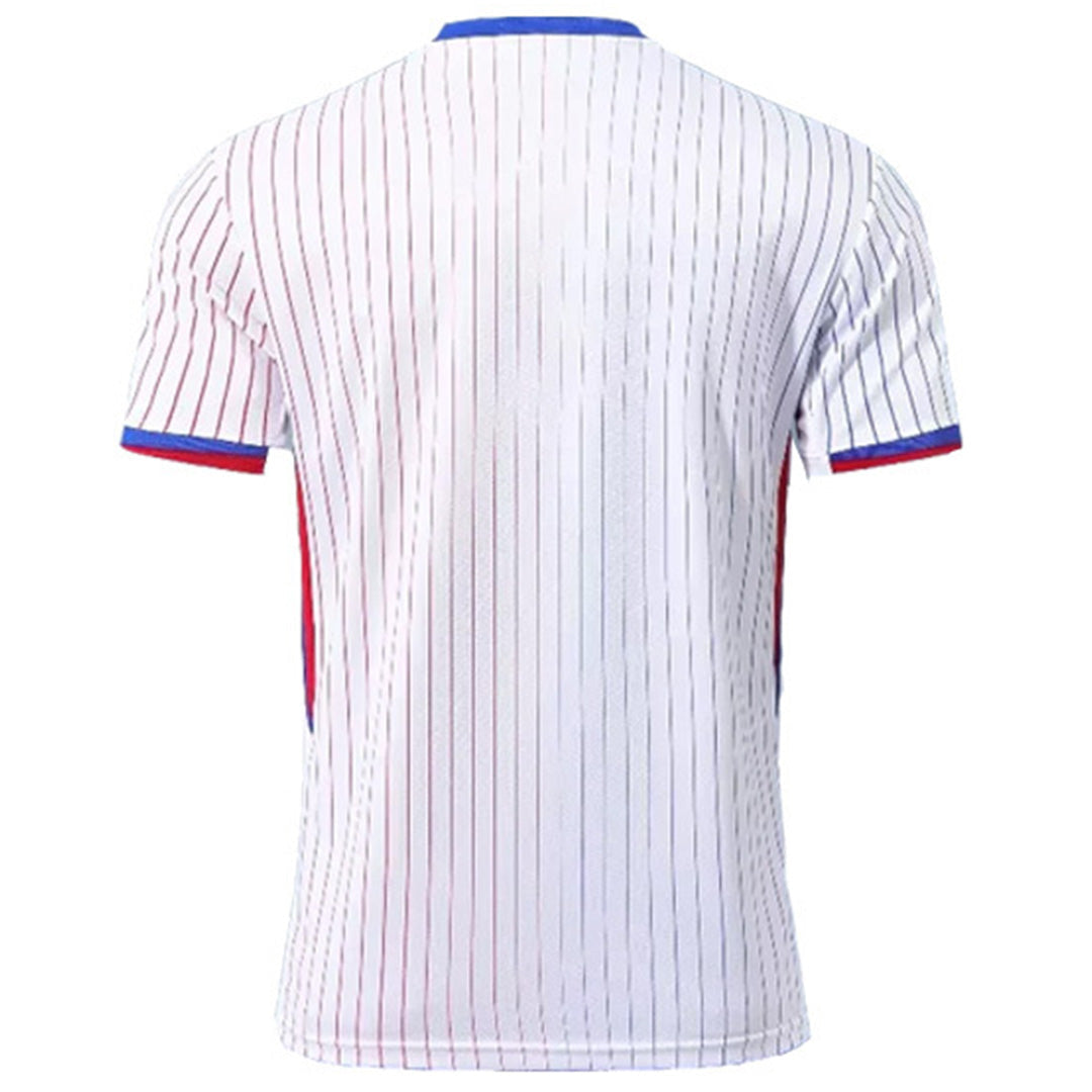 France Away Soccer Jersey Euro