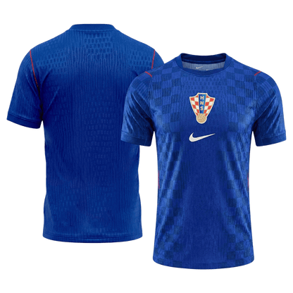 Player Version Croatia Away Soccer Jersey World Cup 2026 Blue